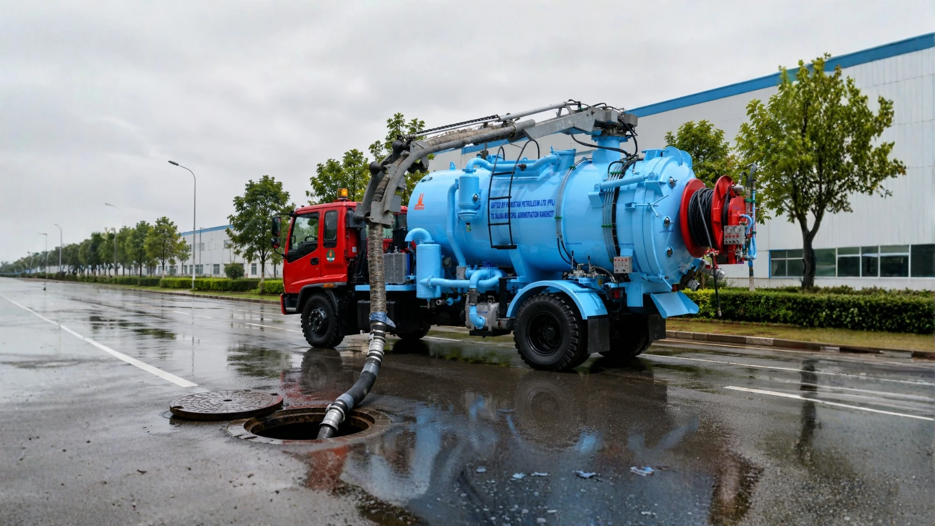 Combine Suction & Jetting Vehicle – MCSV Series product view